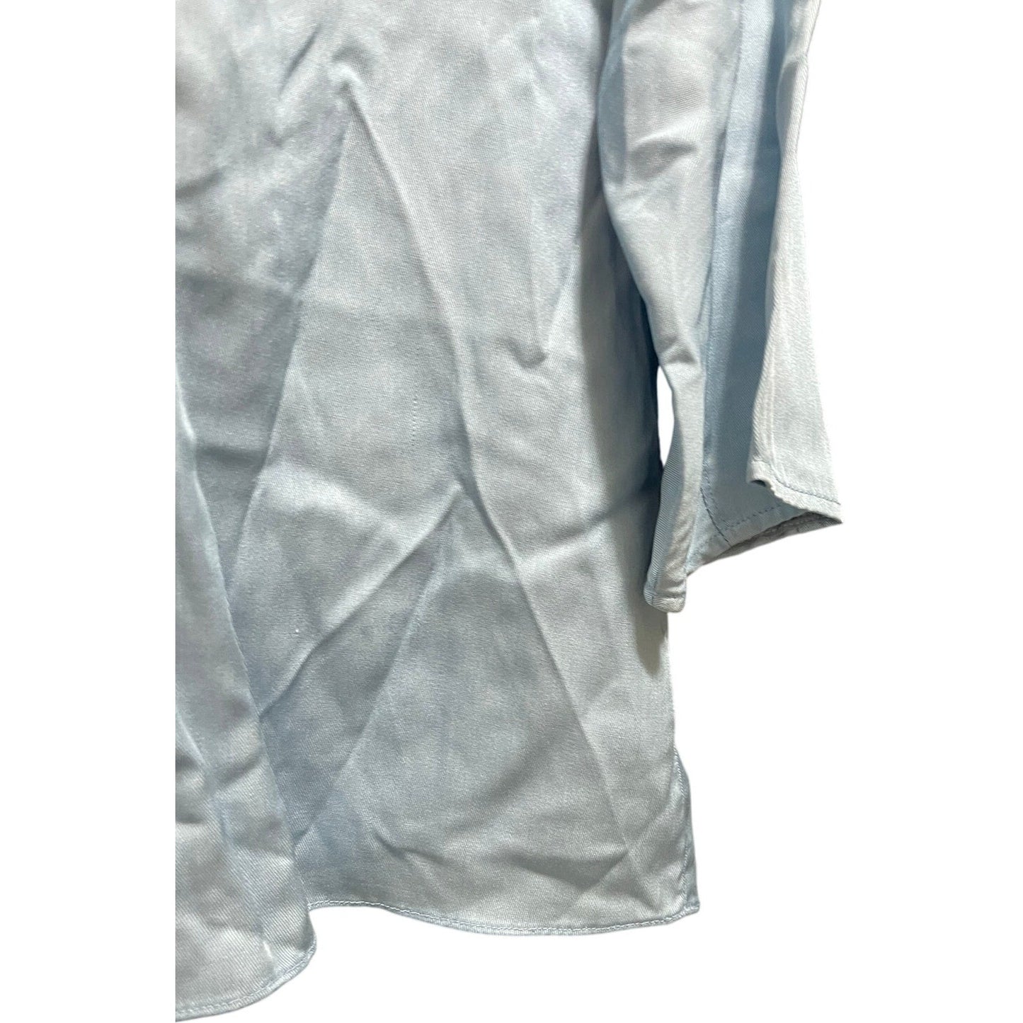 Tibi Light Blue 3/4 Sleeve Size XS Blouse