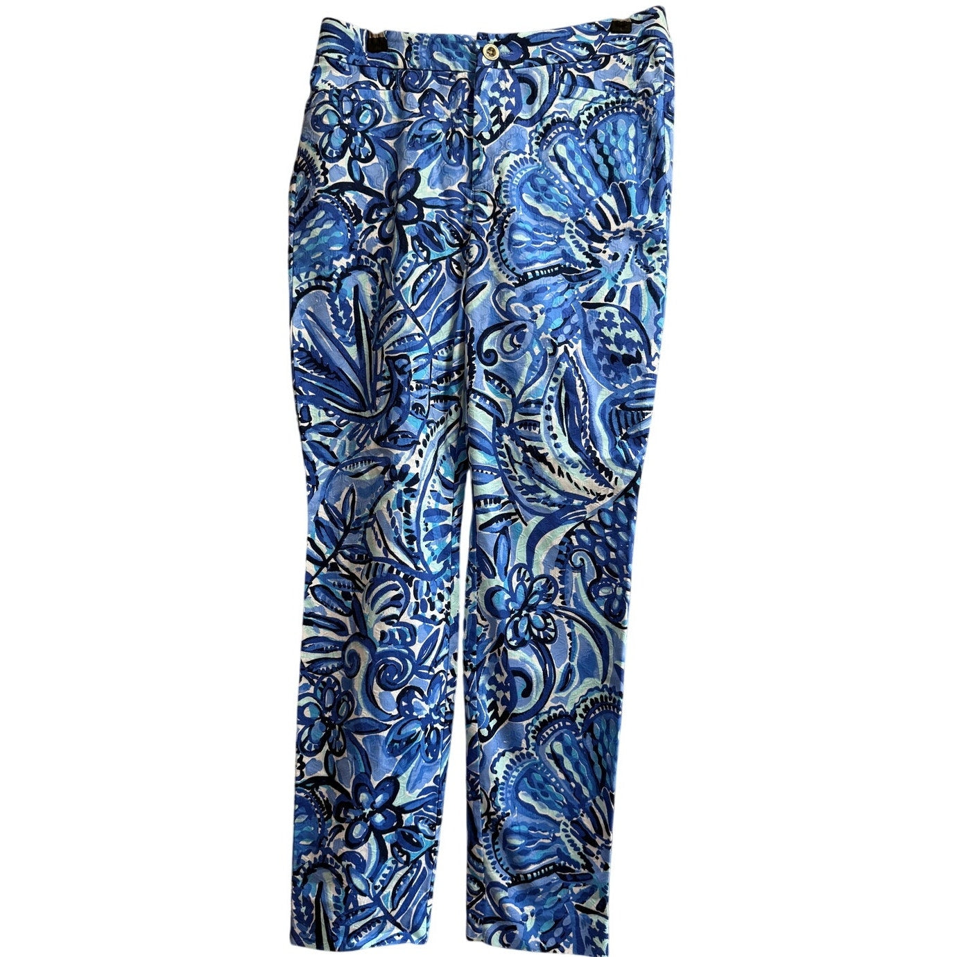 Lilly Pulitzer Kelly High Rise Skinny Ankle Pants Size 4 - NWT - $148 MSRP