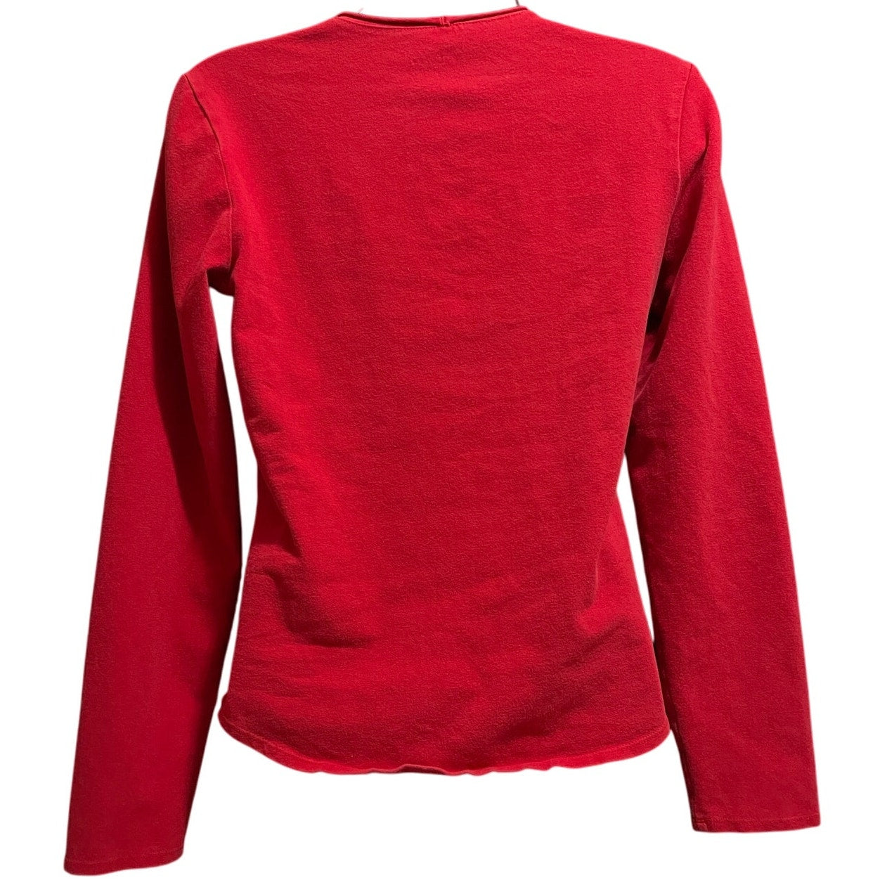 The Gap Red Long Sleeve T-Shirt - Size XS Women's