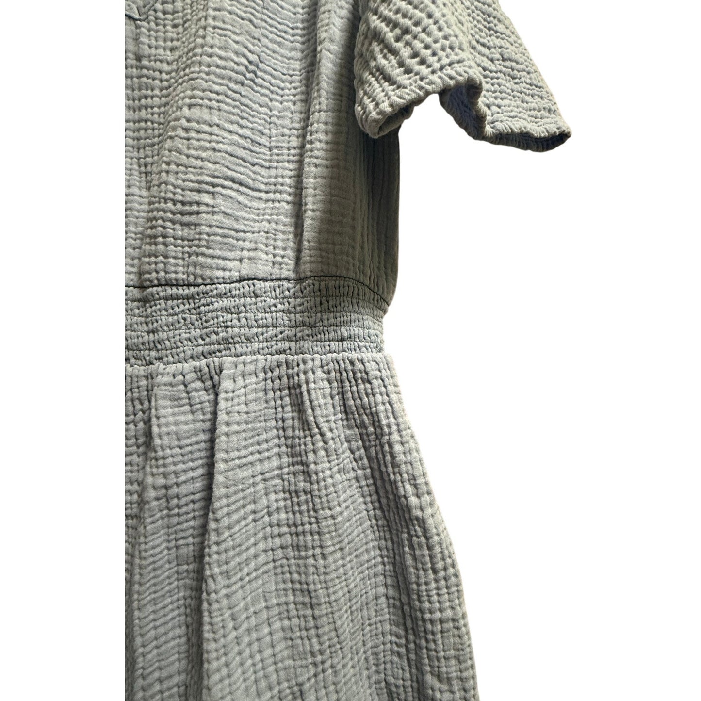 Knox Rose Soft Blue Short Sleeve Mini Dress - Size XS