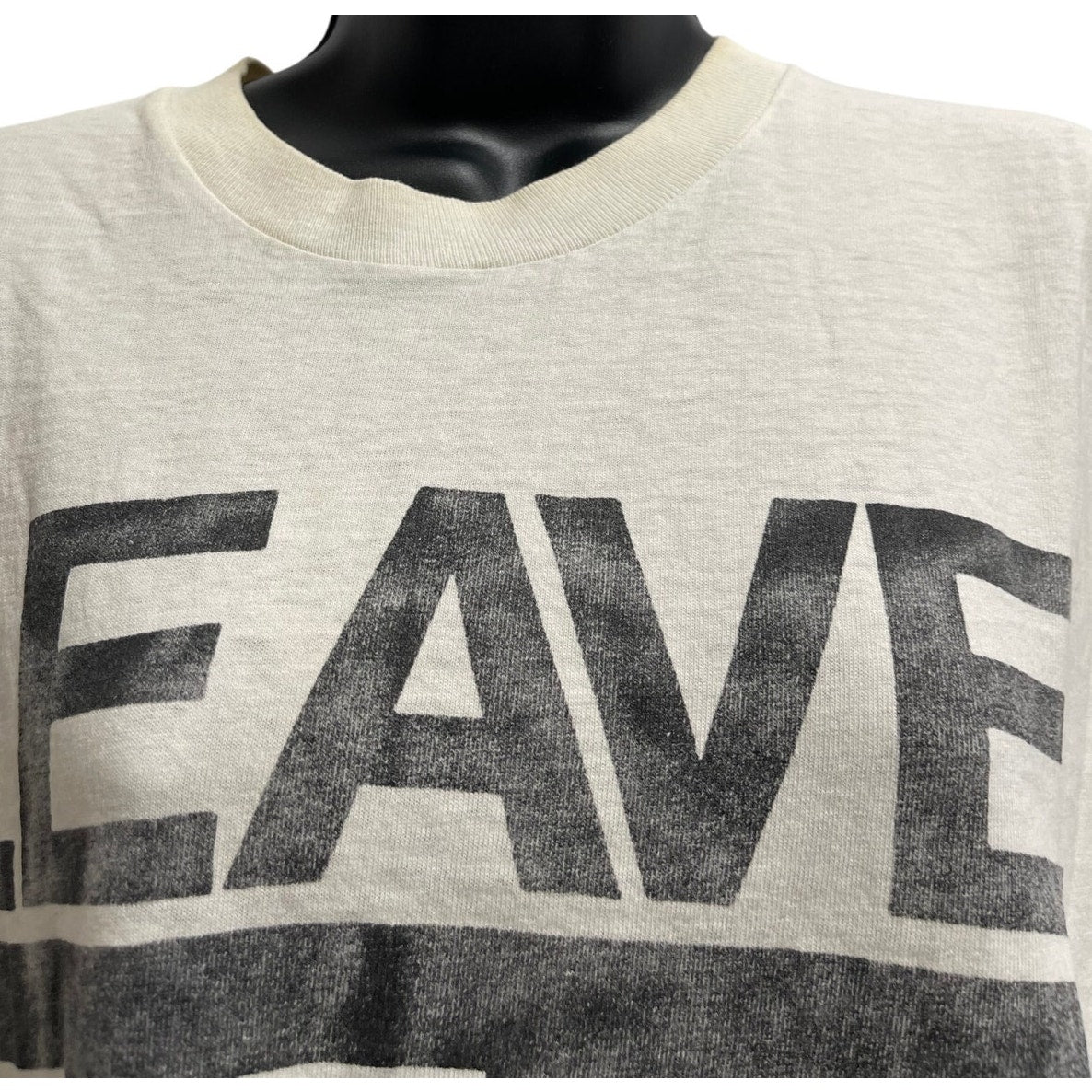 Vintage 1980's Foravi New York "Leave Me Alone" Graphic T-Shirt Free Beat