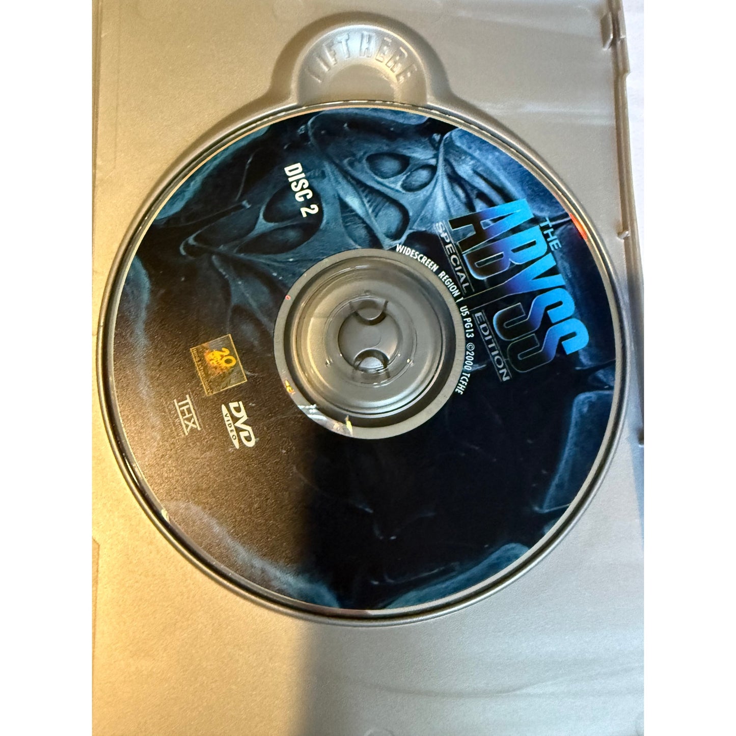 The Abyss (DVD, 2000, 2-Disc Set, Special Edition) THX w/ booklet James Cameron