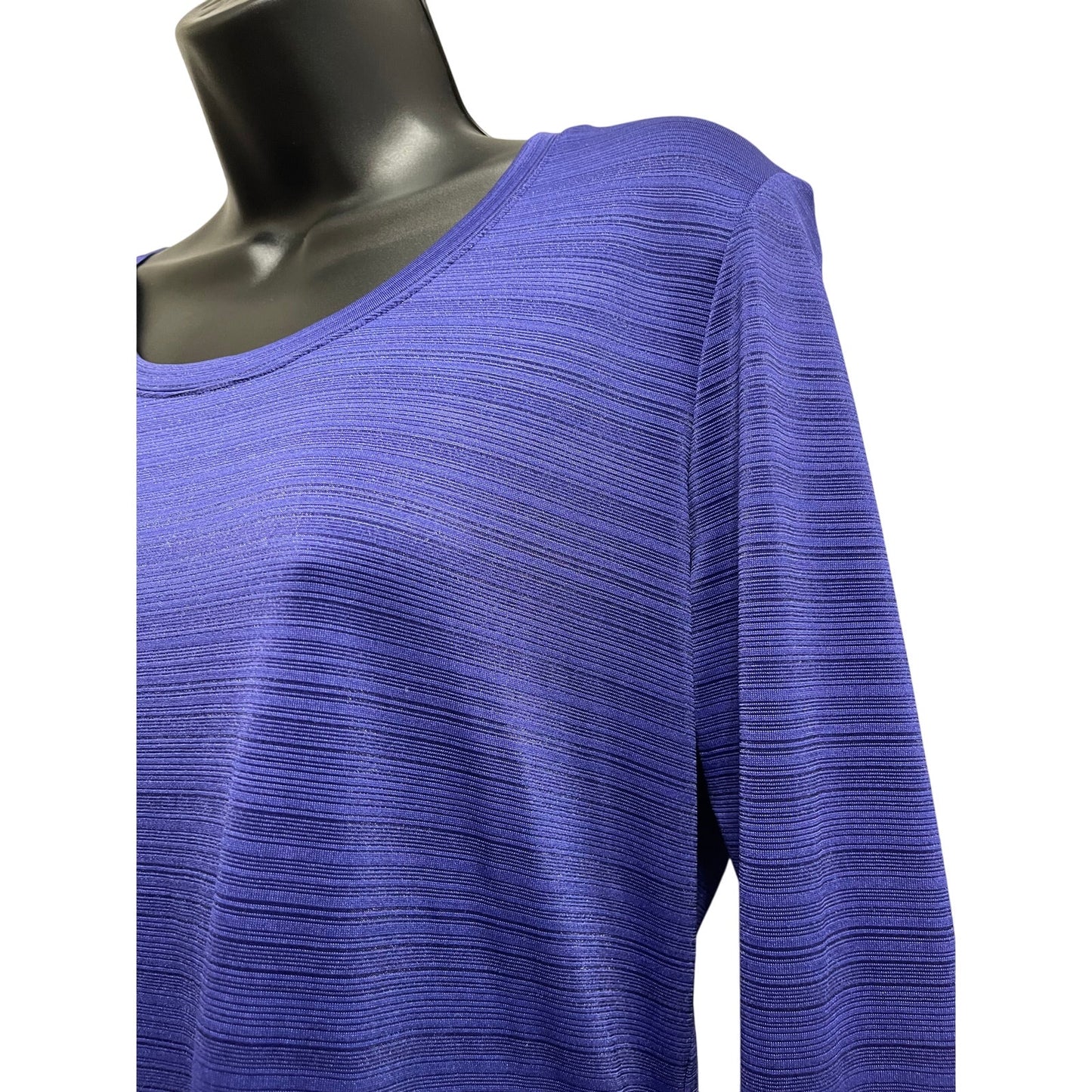 Danskin Now Purple Long Sleeve Athletic Shirt - Size Medium