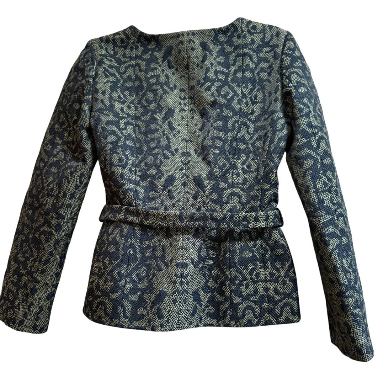 Gucci Python Snake Print Jacket w/ Belt Style 319227 size 40 - NWT - $2,750 MSRP