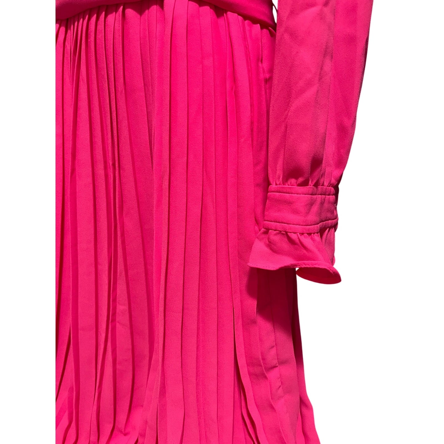 NWT J.Crew Pink Size 12 Petite Long Sleeve AK206 Midi Dress