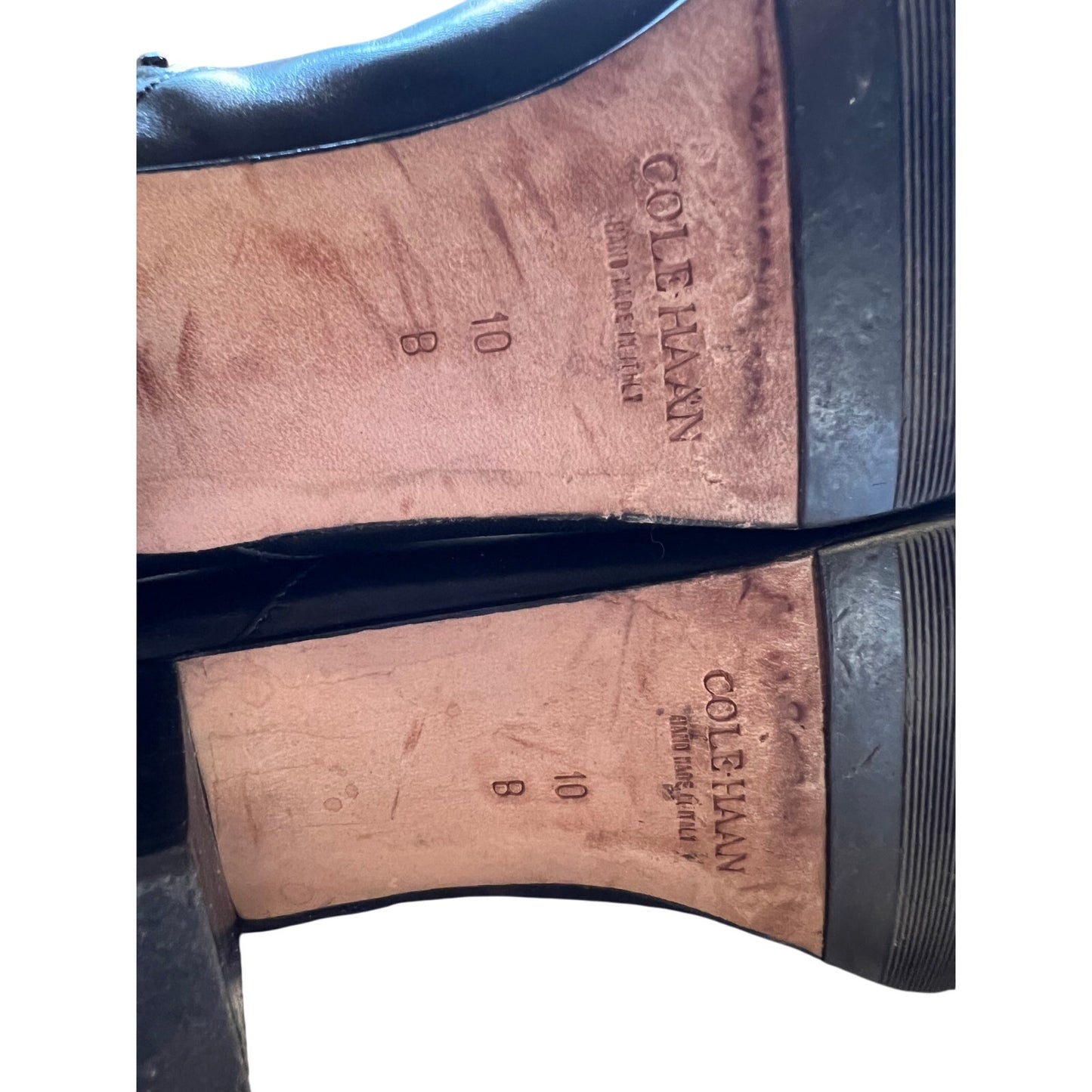 Vintage Cole Haan Italian Leather Short Ankle Boots - Size 10
