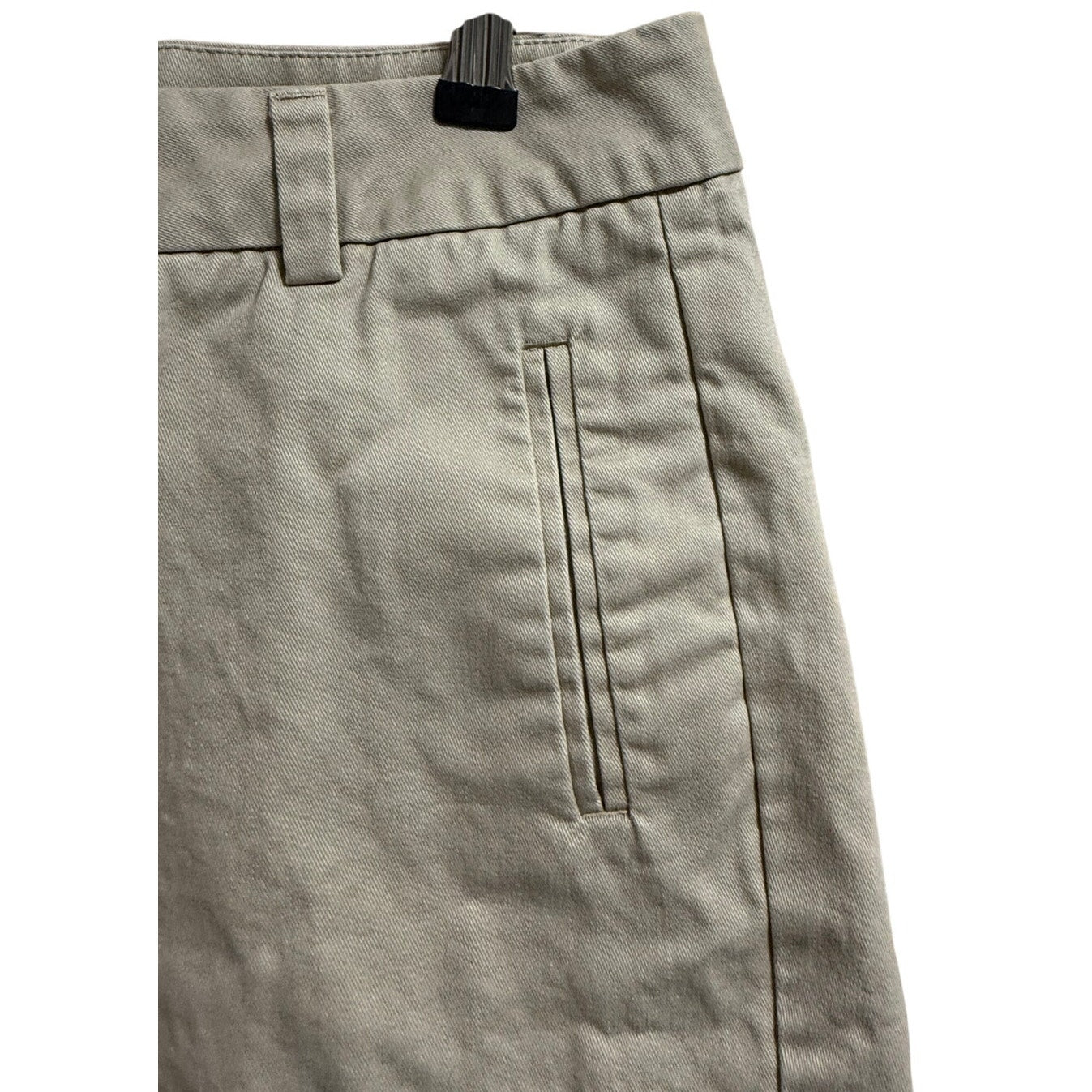 Stylus Khaki Chino Shorts - Size 2 - Women's - Pockets