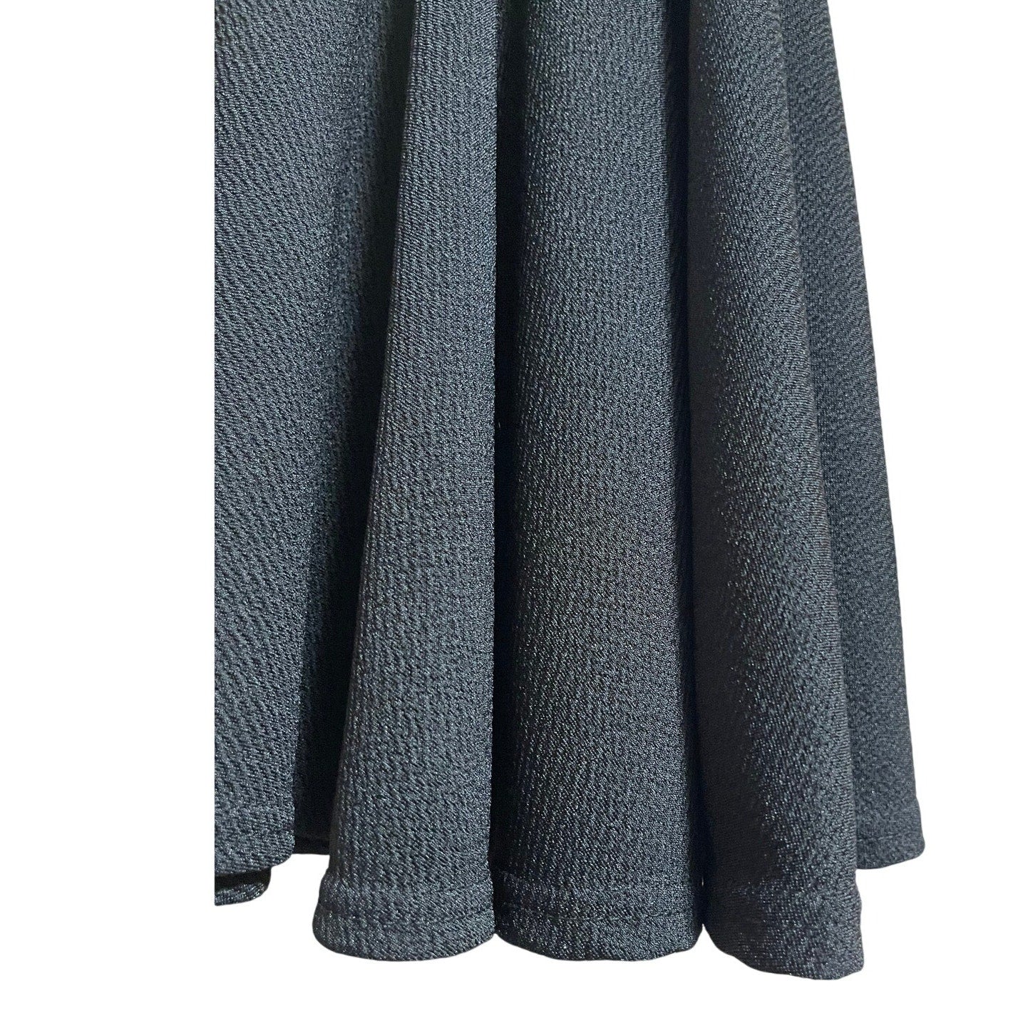 New Mix Size Small Black Casual Pleated Tennis Type Skirt