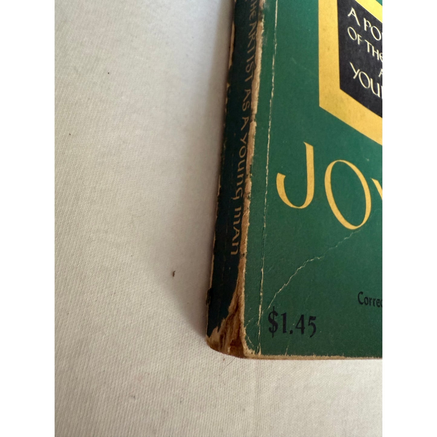 A Portrait of The Artist as a Young Man - James Joyce - 1964- Paperback