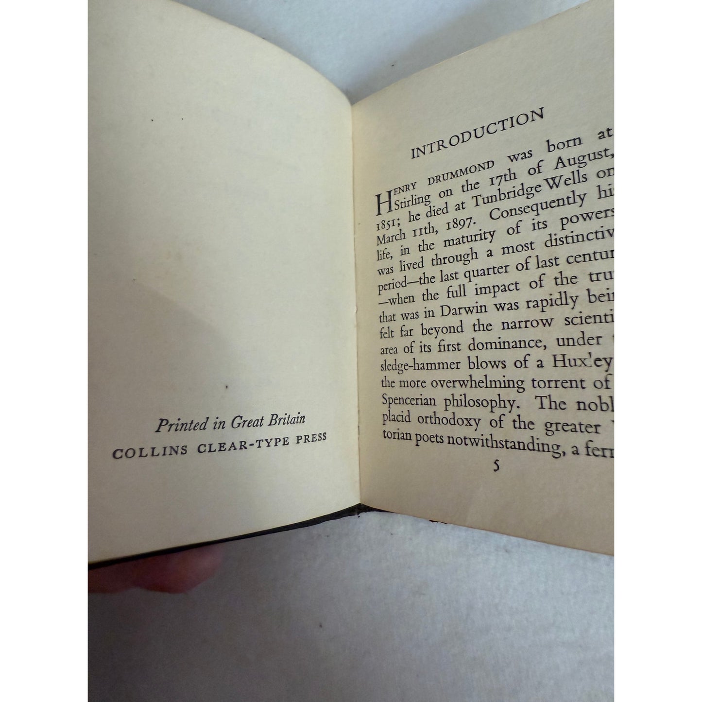 Antique The Greatest Thing In the World - Henry Drummond - Cloth Bound