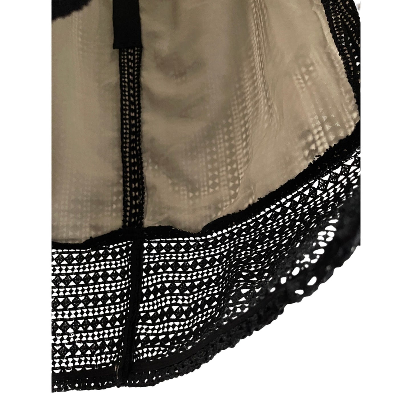 NWT Ann Taylor Black Lace Lined Pencil Skirt Size 6