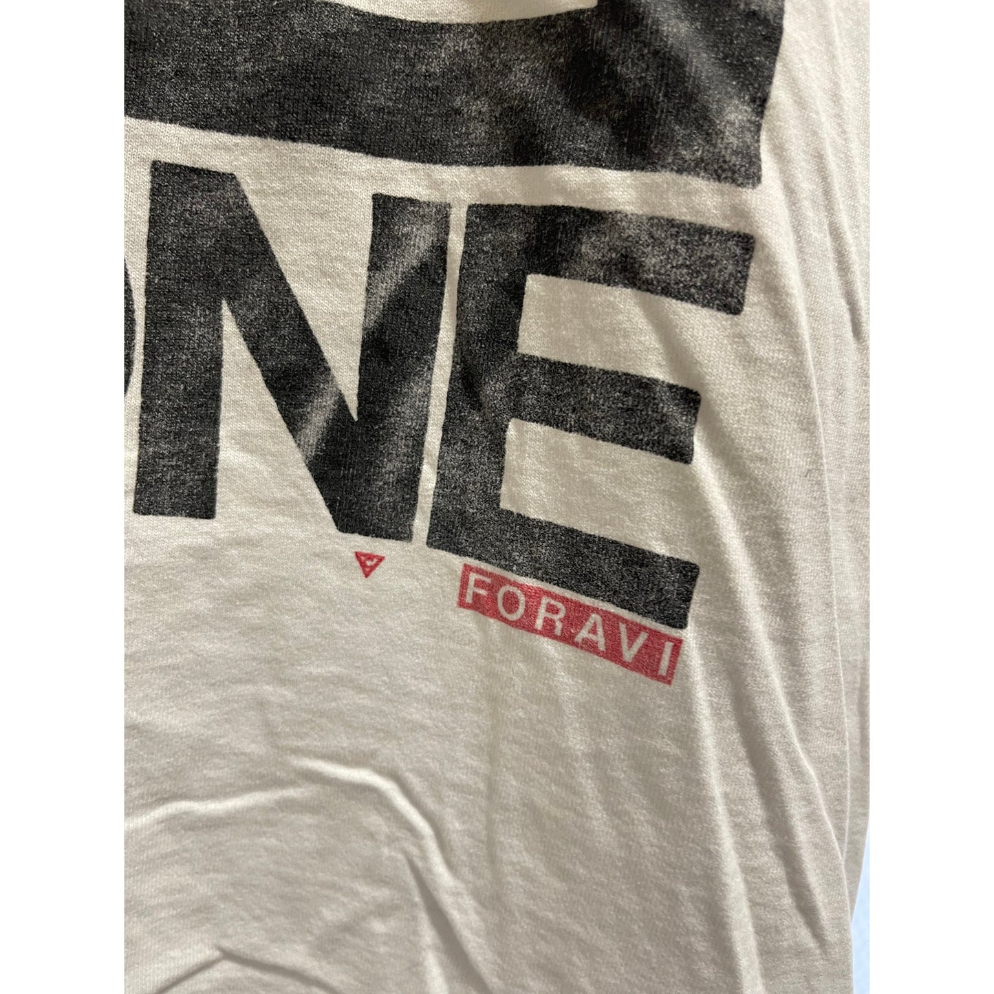 Vintage 1980's Foravi New York "Leave Me Alone" Graphic T-Shirt Free Beat