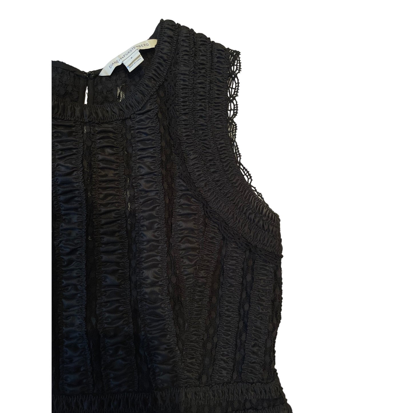 Diane Von Furstenburg - Black - Dolly Dress - Size 8