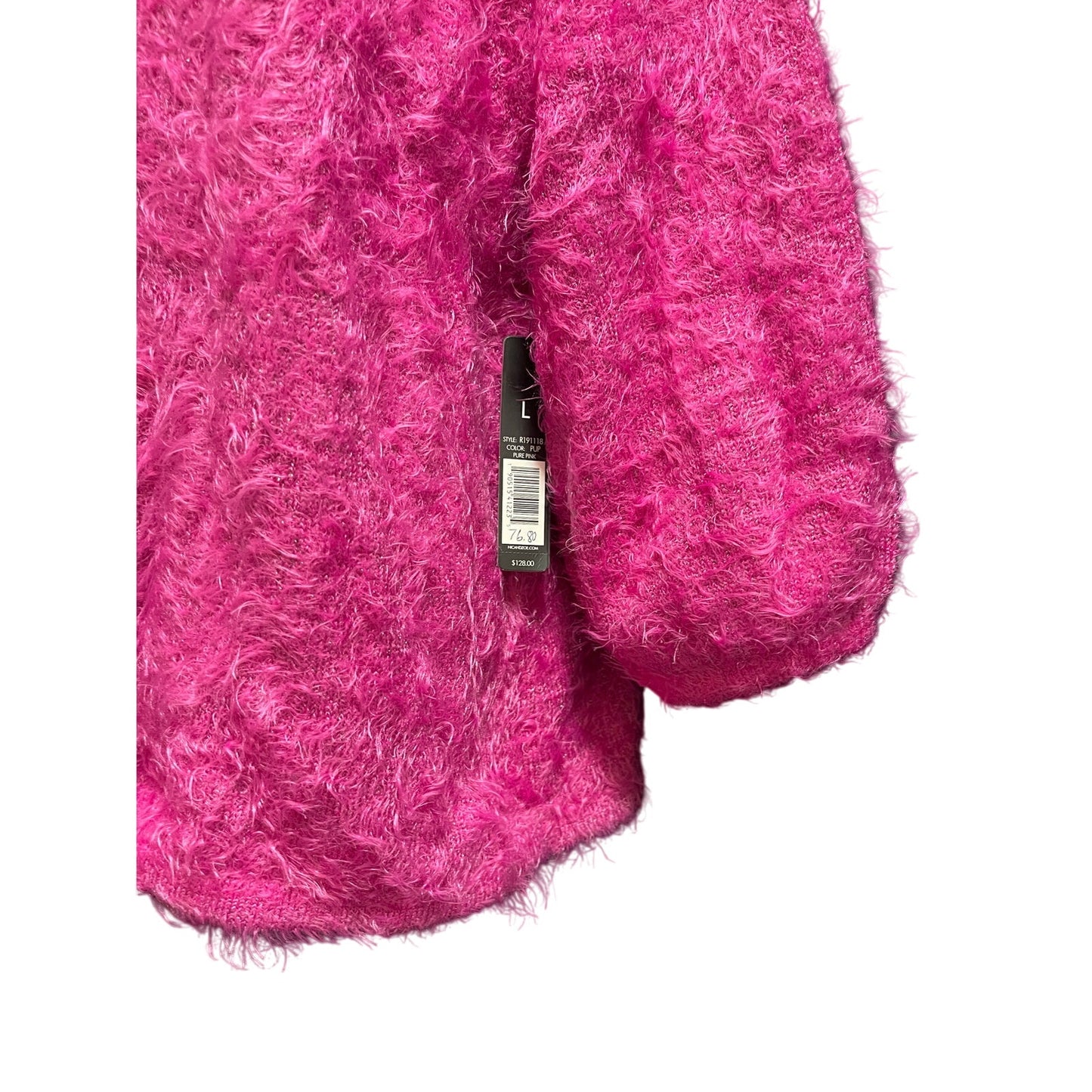 NWT Nic + Zoe Purple Pink Long Sleeve Sweater - $76.80 MSRP - Large