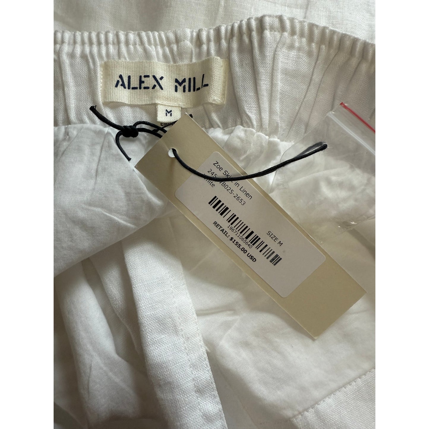 Alex Mill Medium Zoe Skirt - 100% Linen Pencil / Straight - NWT - $155 MSRP