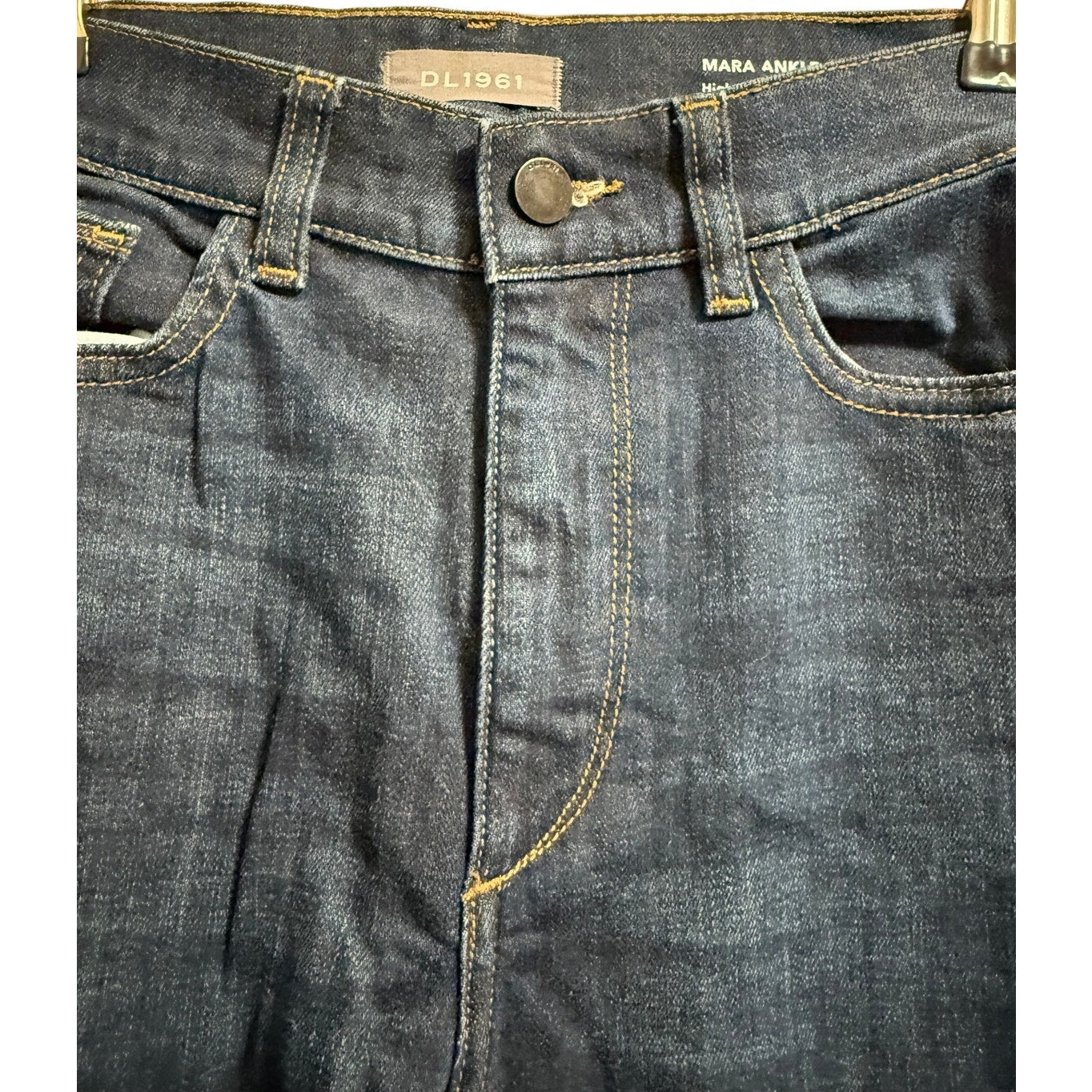 DL1961 Mara Ankle High Rise Sculpting Denim Jeans - Size 25