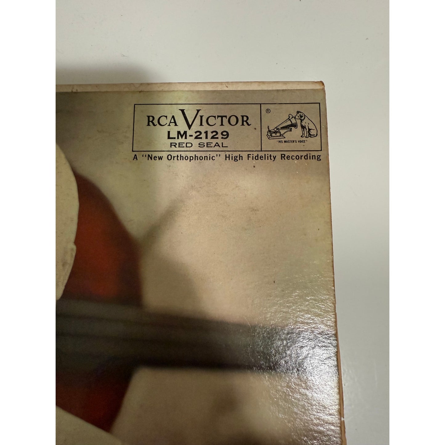Heifetz Tschaikovsky Violen Concerto 1968 RCA LM-2129 LP 12" Vinyl VG+