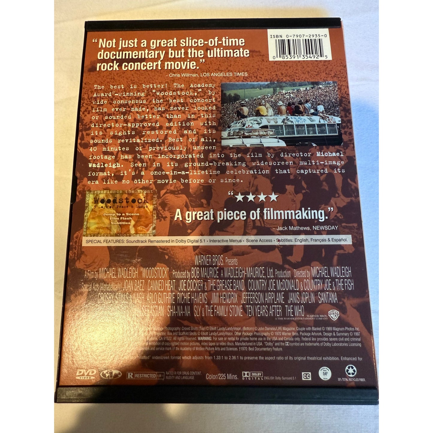 Woodstock: 3 Days of Peace and Music - The Directors Cut (DVD)