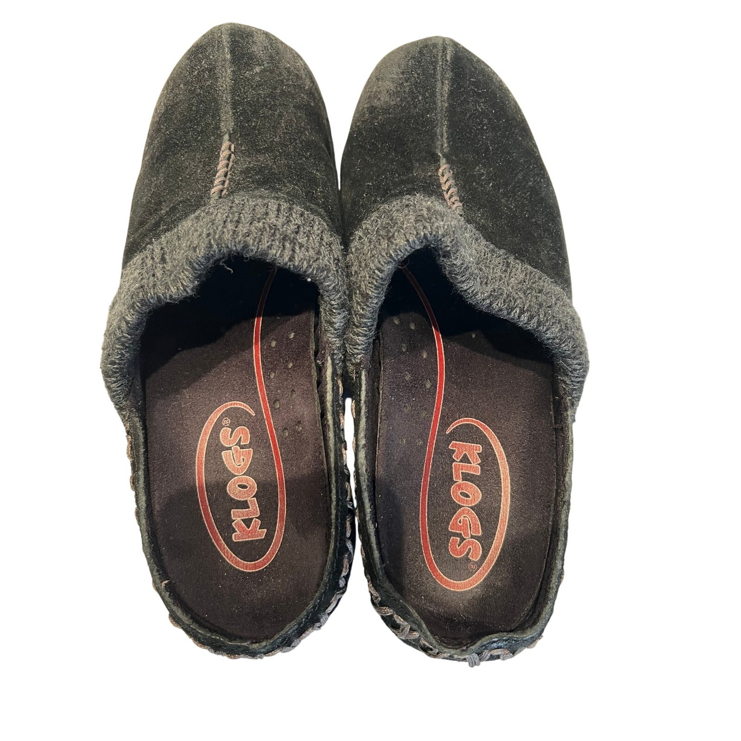 Klogs Slip Resistant - Non Marking - Size 7M - Leather Clog in Black
