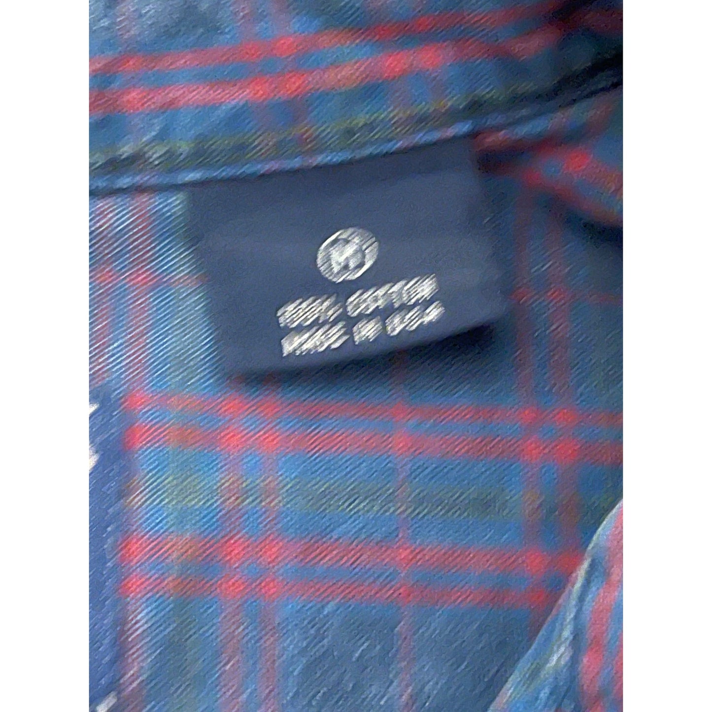 Vintage 90s Lee 100% Cotton Long Sleeve Plaid Button Front Shirt Men's Medium