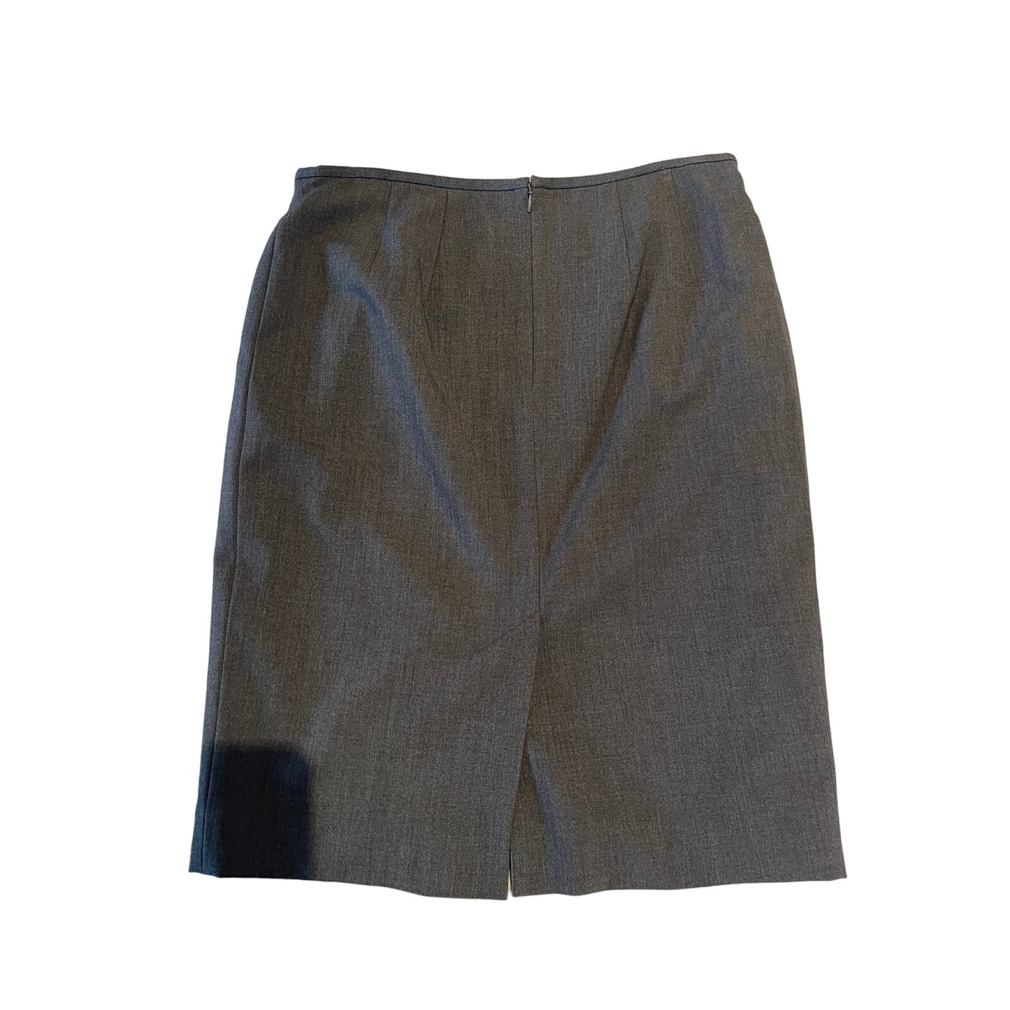 Calvin Klein - Size 6 - Gray Lined Pencil Skirt