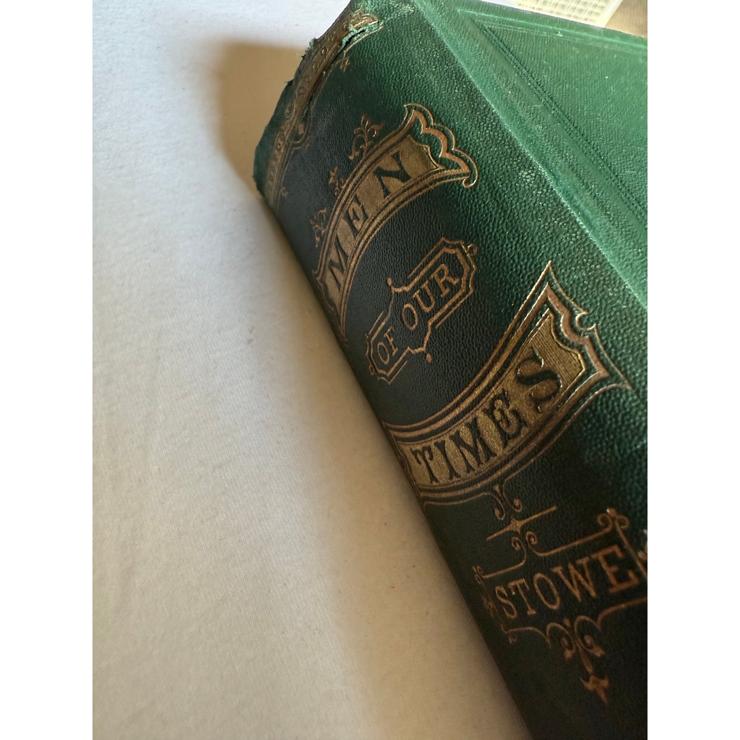 Men of Our Times - Harriet Beecher Stowe - 1868 - Hardcover - Antique