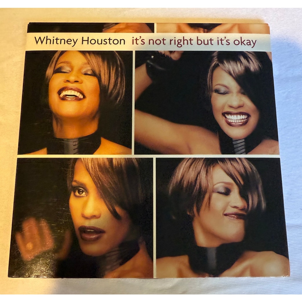 Whitney Houston It's Not Right But It's Ok 1999 CD Single