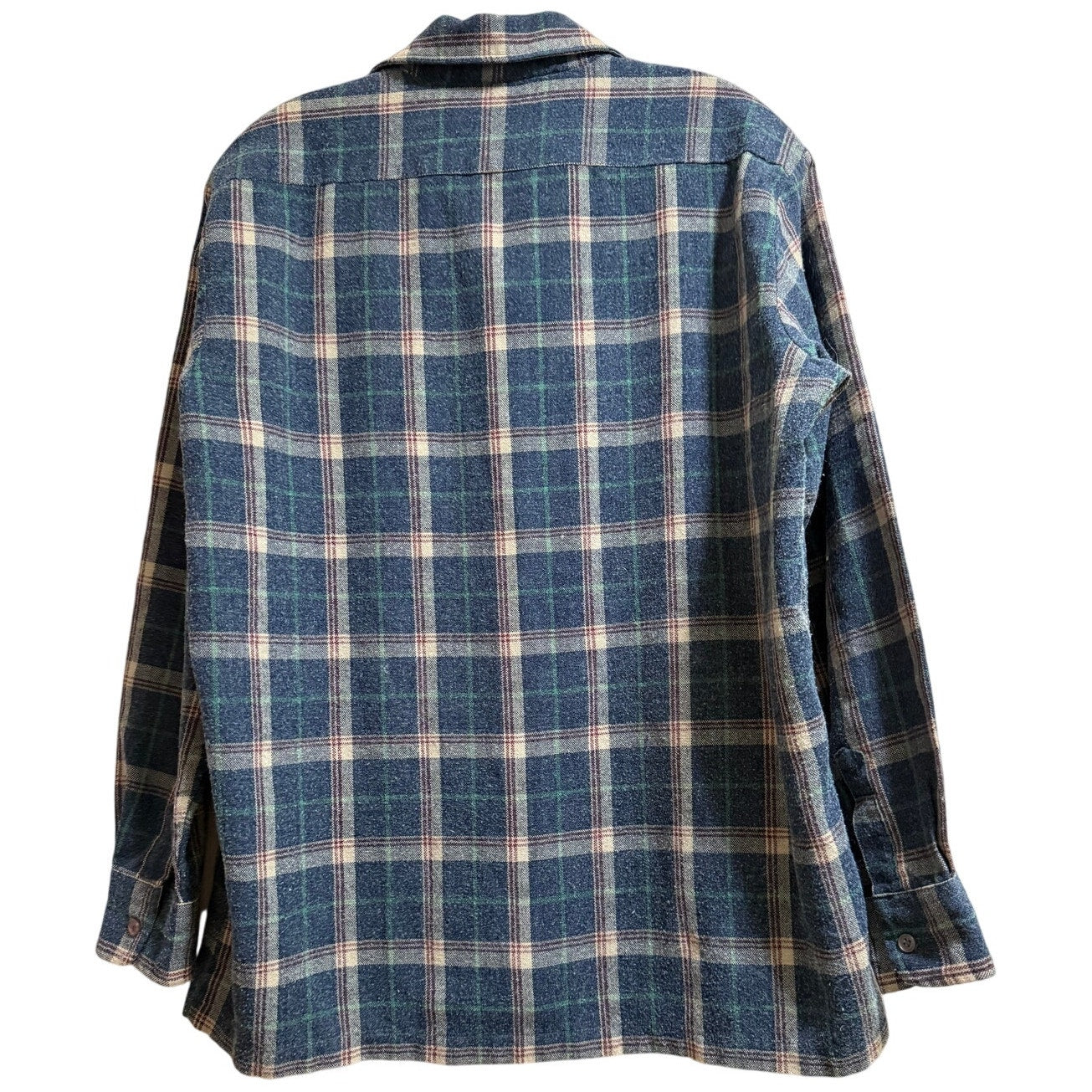 Vintage Ralph Lauren Polo 100% Wool Button Up - Long Sleeve - Large