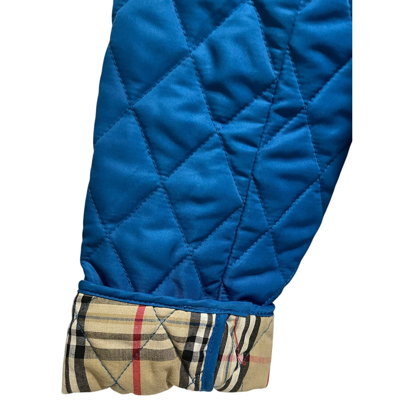Selene Sport Blue Quilted Jacket Size Medium