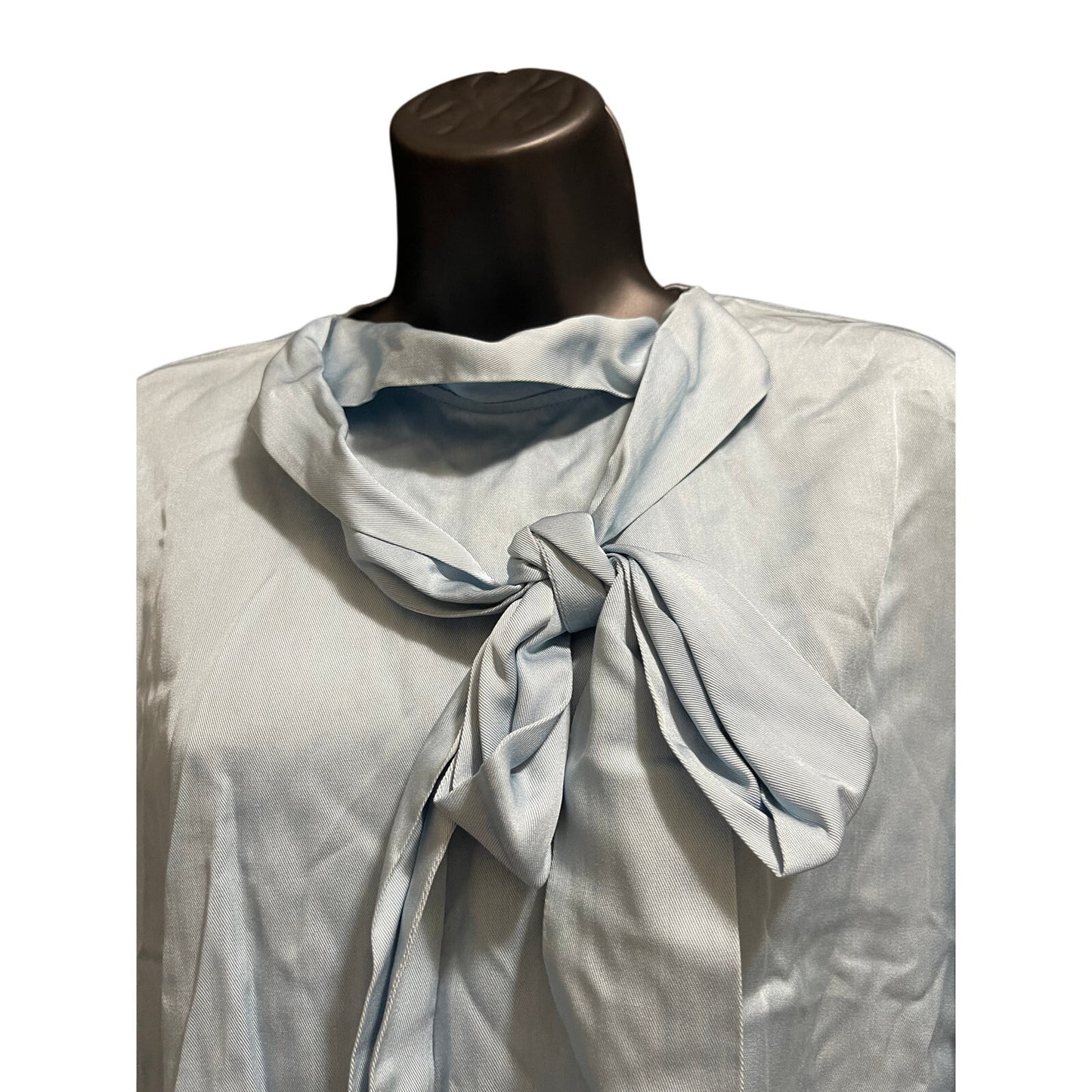 Tibi Light Blue 3/4 Sleeve Size XS Blouse
