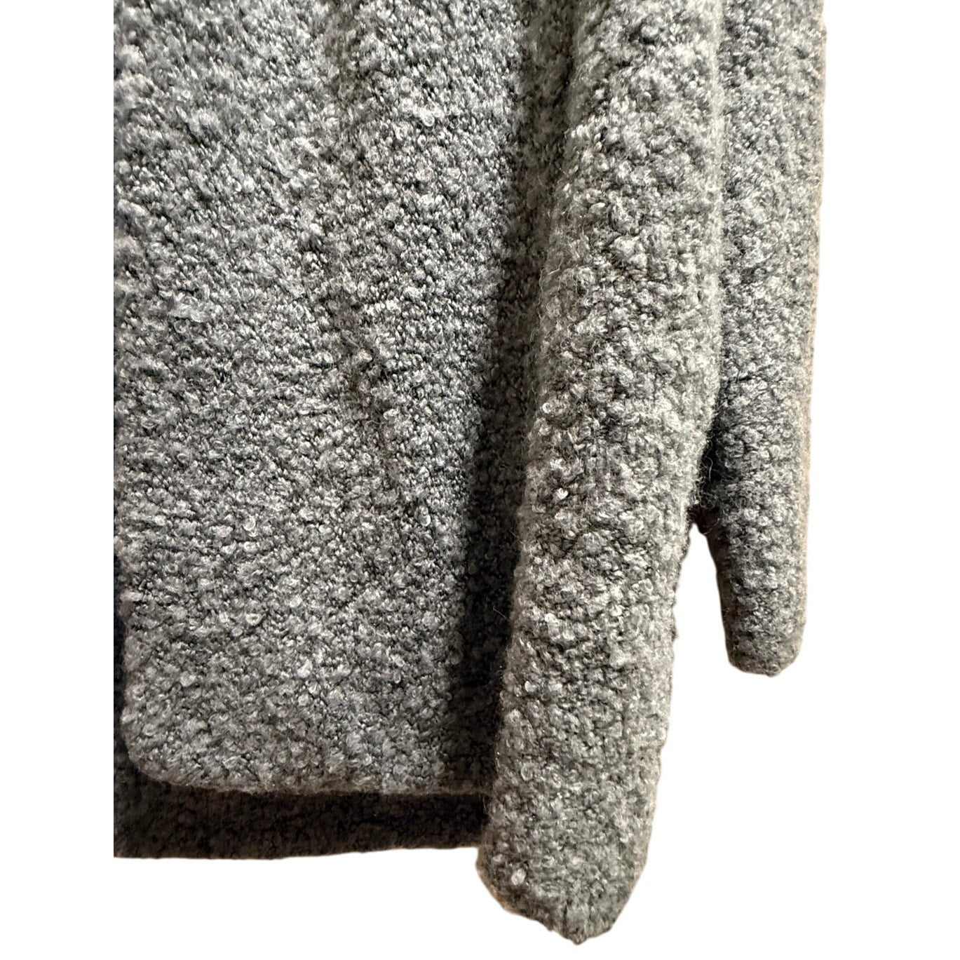 Joie Wool Blend Gray Long Sleeve Knit Open Cardigan Sweater - Size XS