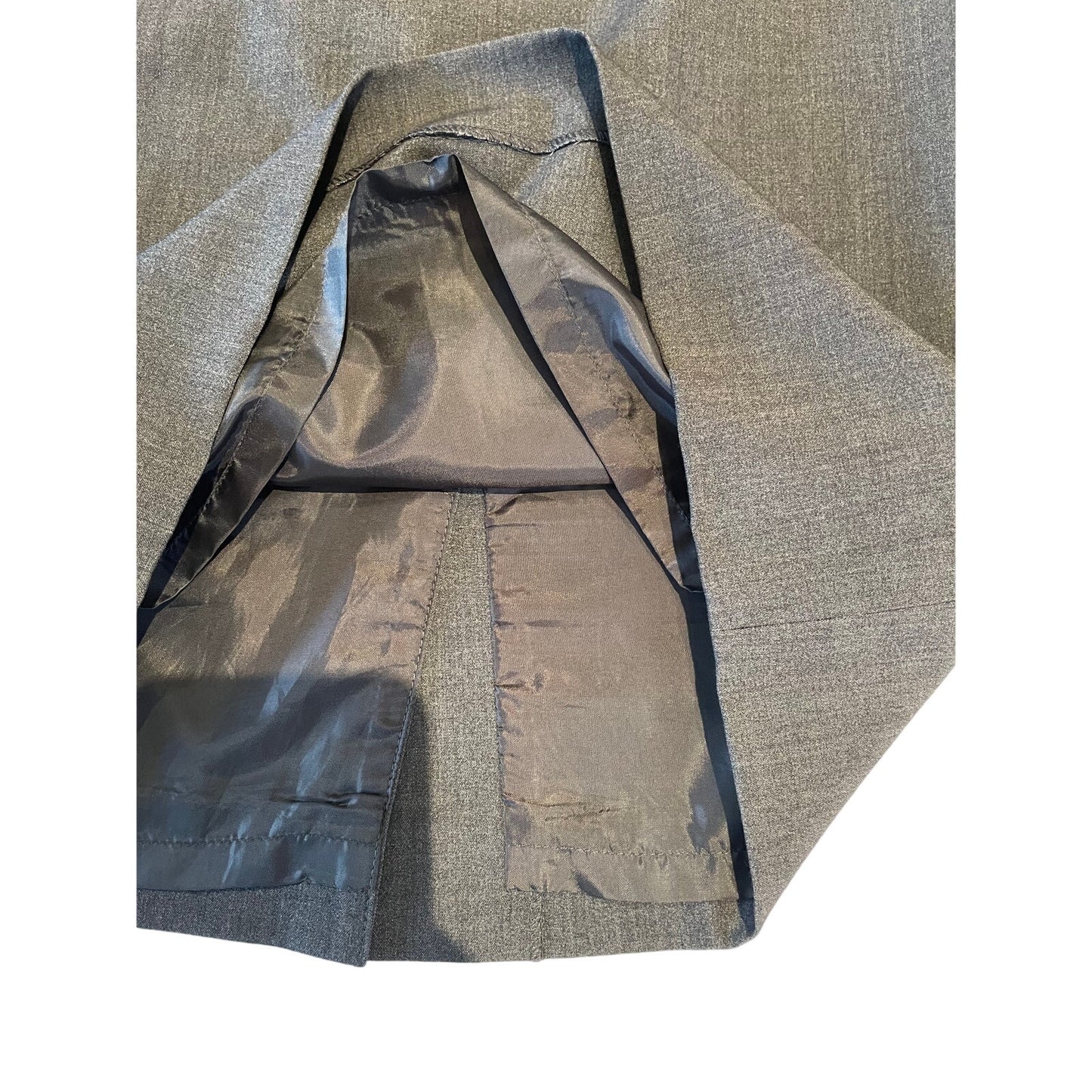Calvin Klein - Size 6 - Gray Lined Pencil Skirt