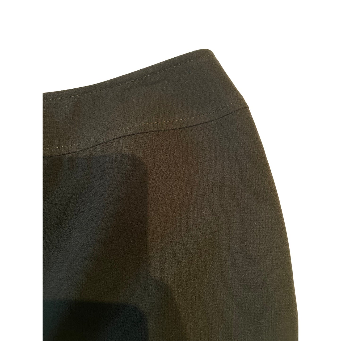 Size 10 Petite - Simple Black Lined Pencil Skirt - Tags Removed - No Embellishments