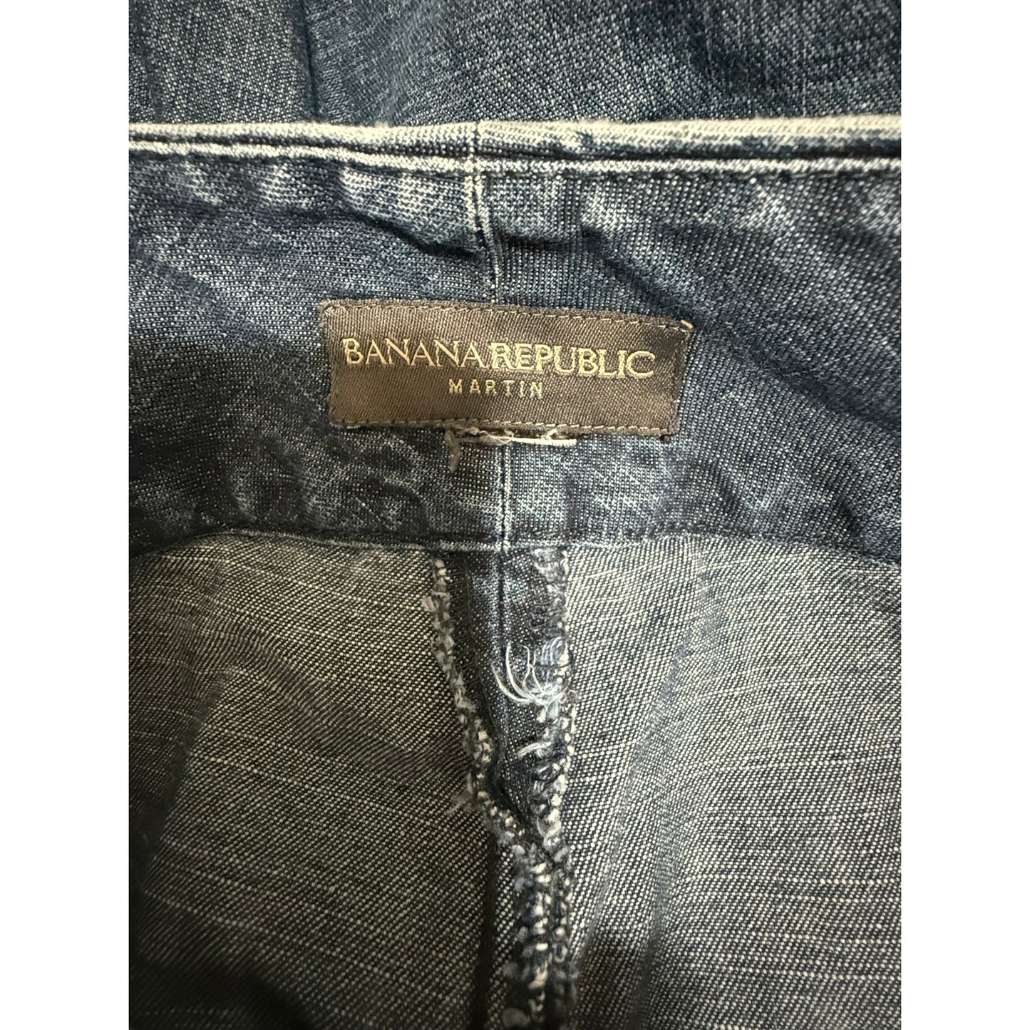 Banana Republic Denim "Martin" Capri's - No Pockets - 31" Waist