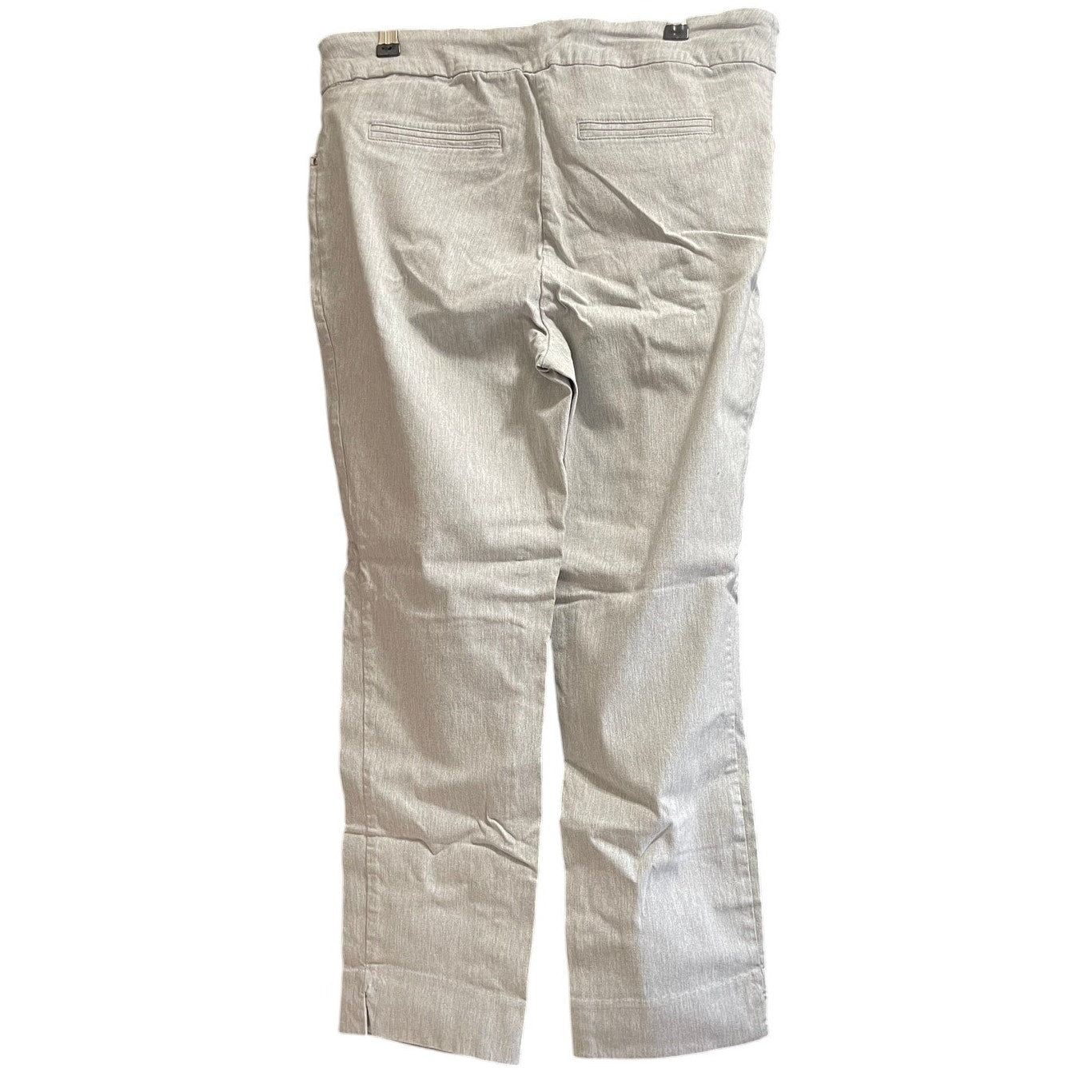 Hilary Radley Size 12 Light Gray Dress Pants