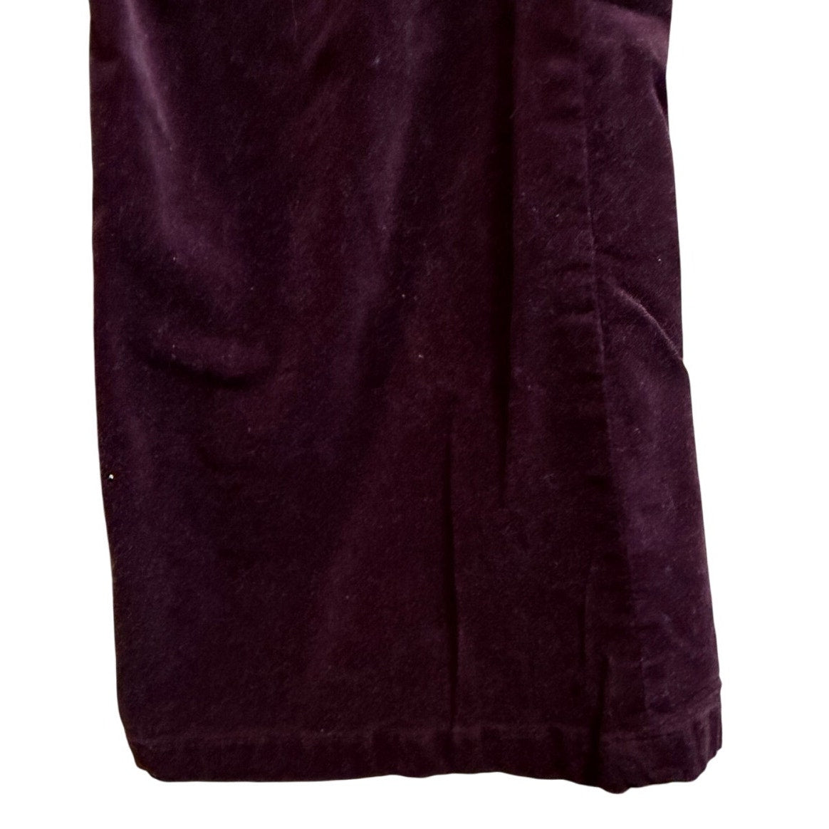 GAP Dark Burgundy 70's Flare High Rise - Velvet - Size 29