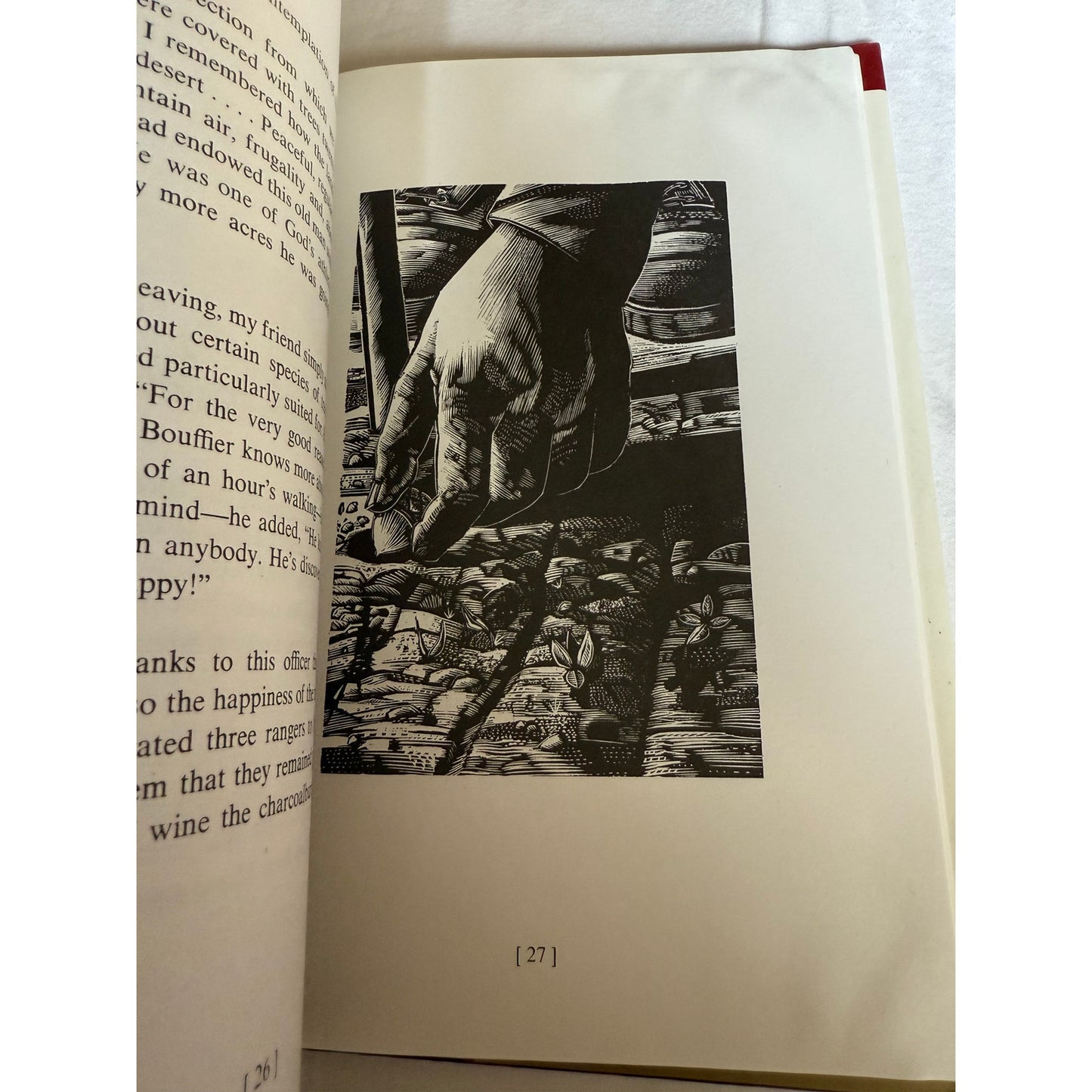 The Man Who Planted Trees - Jean Giono - 20th Anniversary Edition 2005 Hardcover