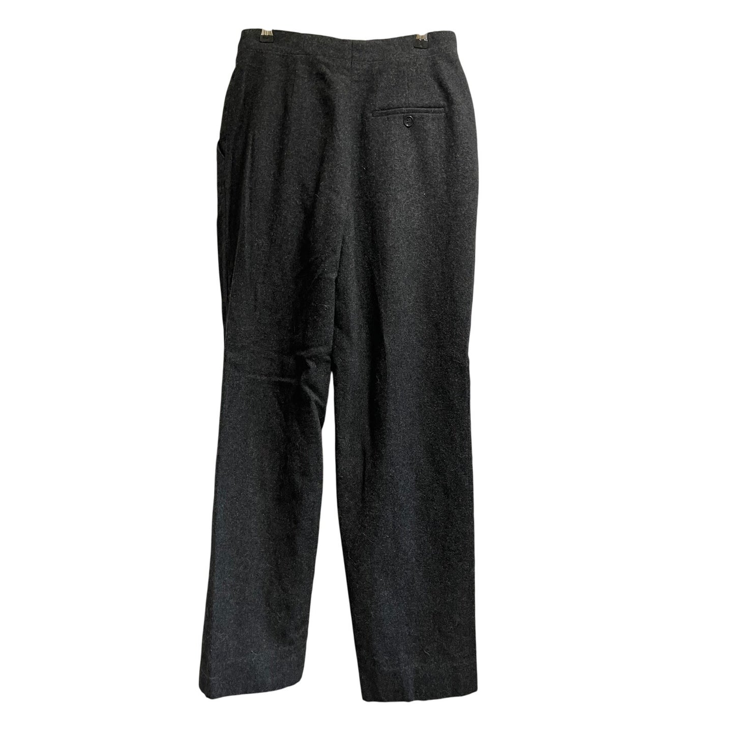 Vintage JG Hook Gray Women's Wool Blend Pants - Size 8