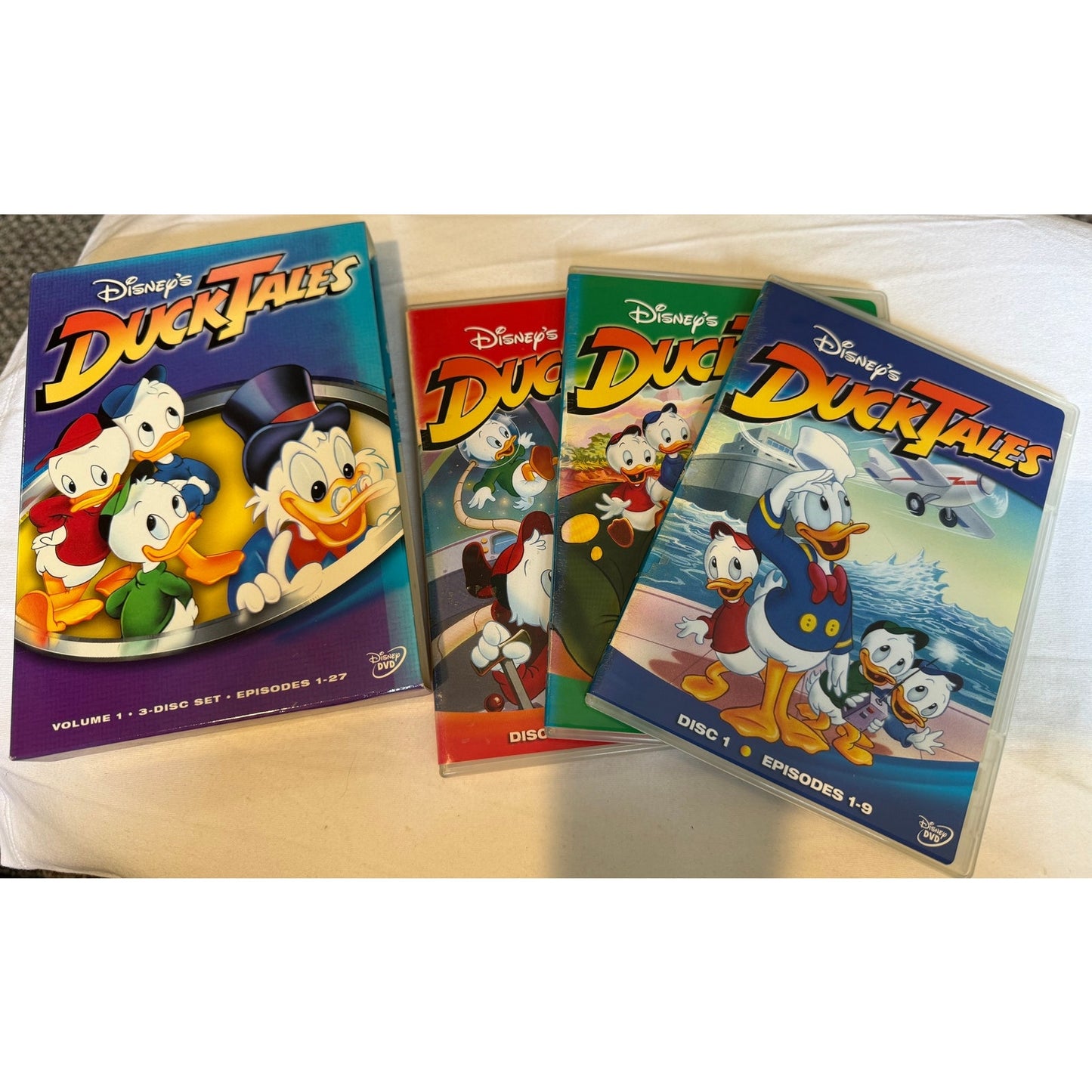 Disney & Kids DVD Bundle - 14 DVD's - DuckTails Season, Live Action & Cartoons