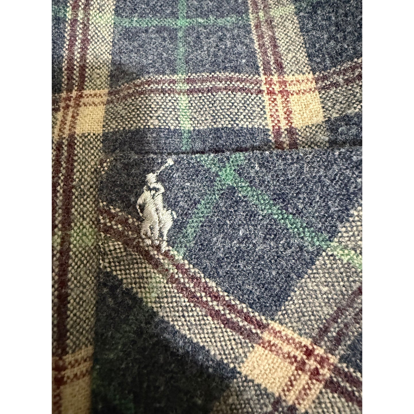 Vintage Ralph Lauren Polo 100% Wool Button Up - Long Sleeve - Large