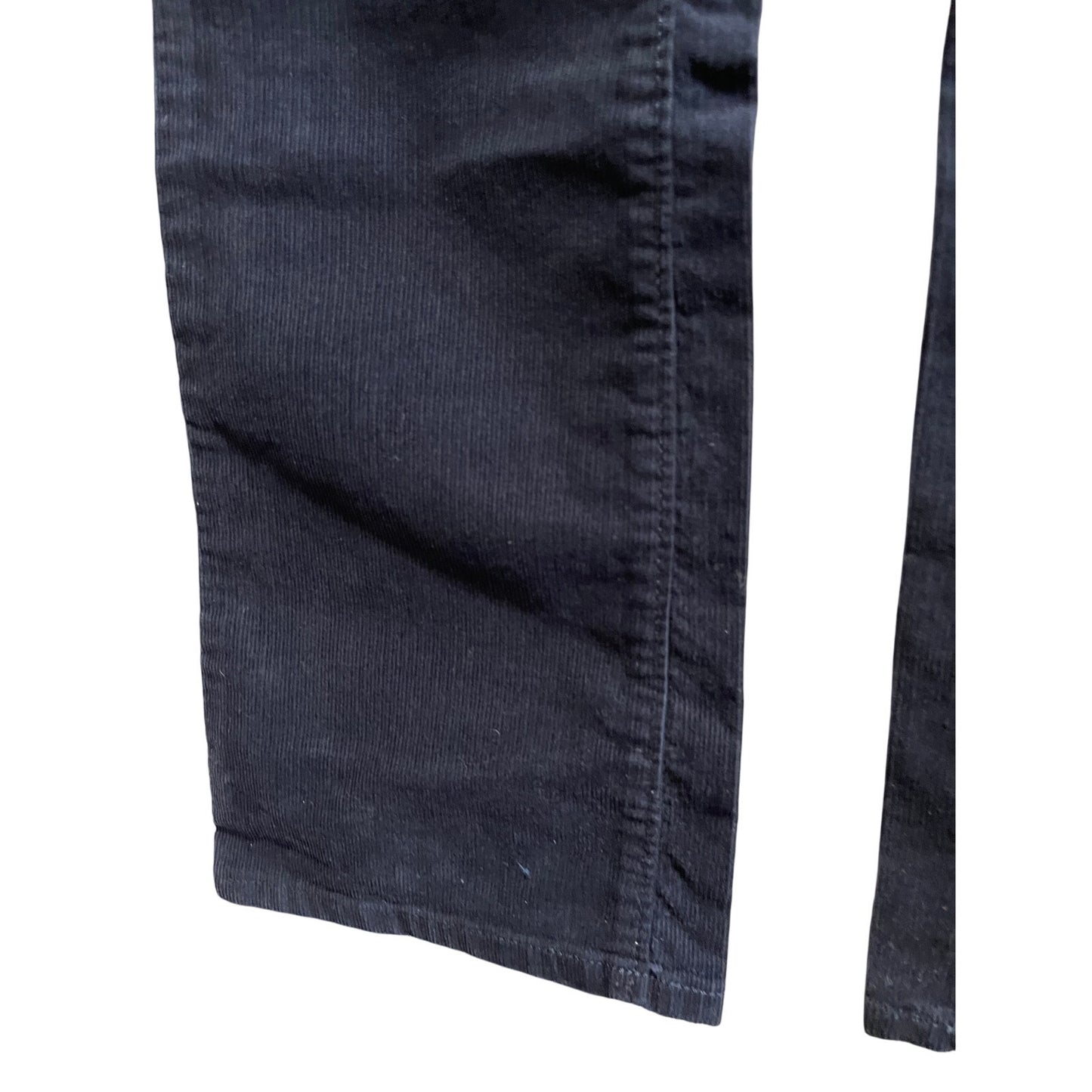 NWT Ann Taylor The Loft Dark Navy Corduroy Curvy Bootcut Jeans Size 26