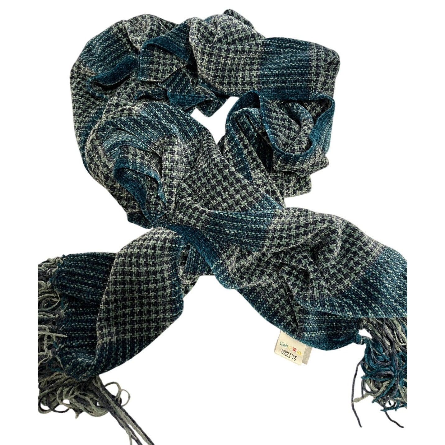 Twenty Degrees Blue Gay Plaid Unisex Scarf