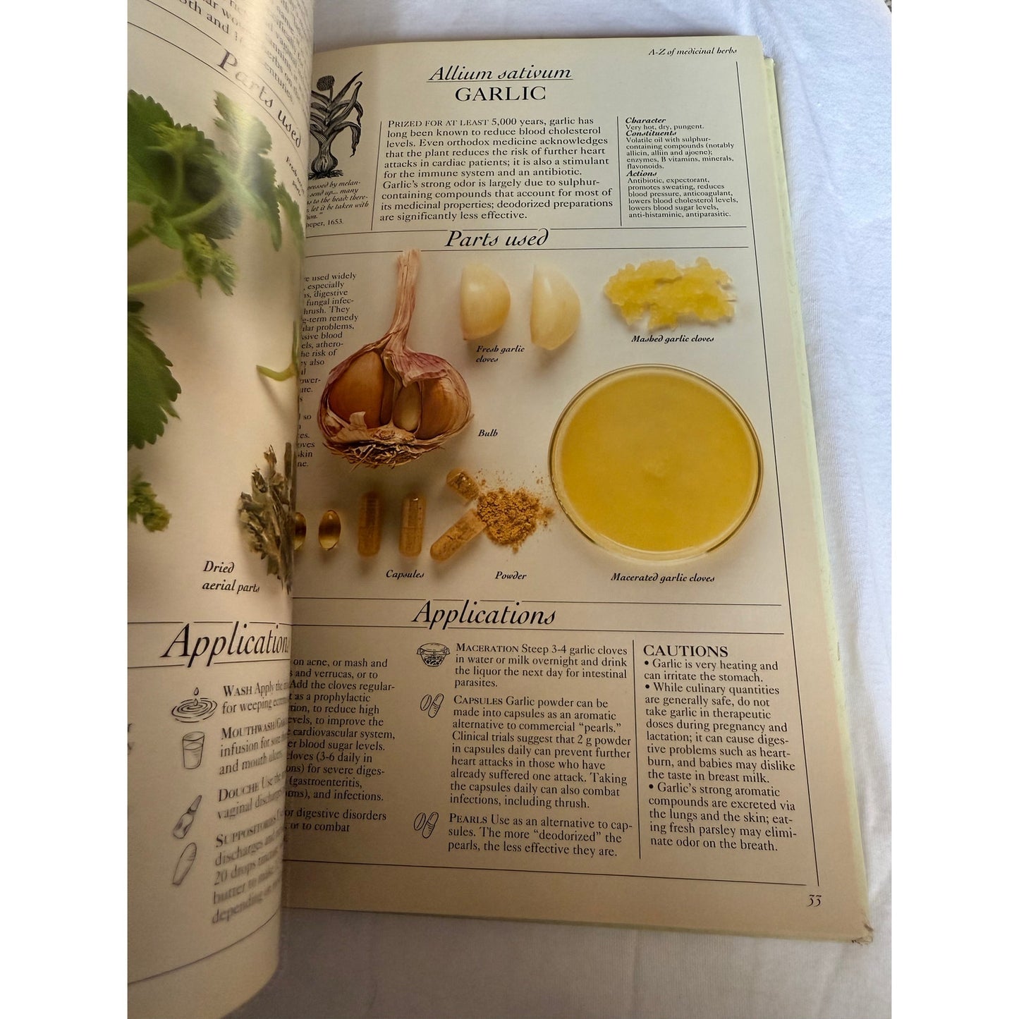 The Complete Medicinal Herbal - Penelope Ody 1st American Edition 1993 Hardcover