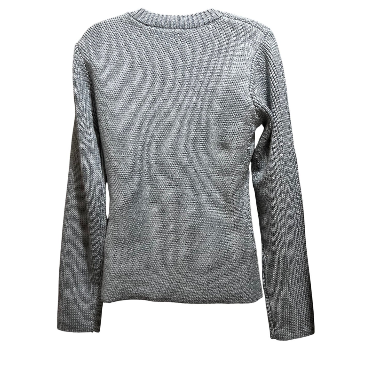 Equipment Femme Dark Teal Blue 100% Wool Knit Sweater - XL