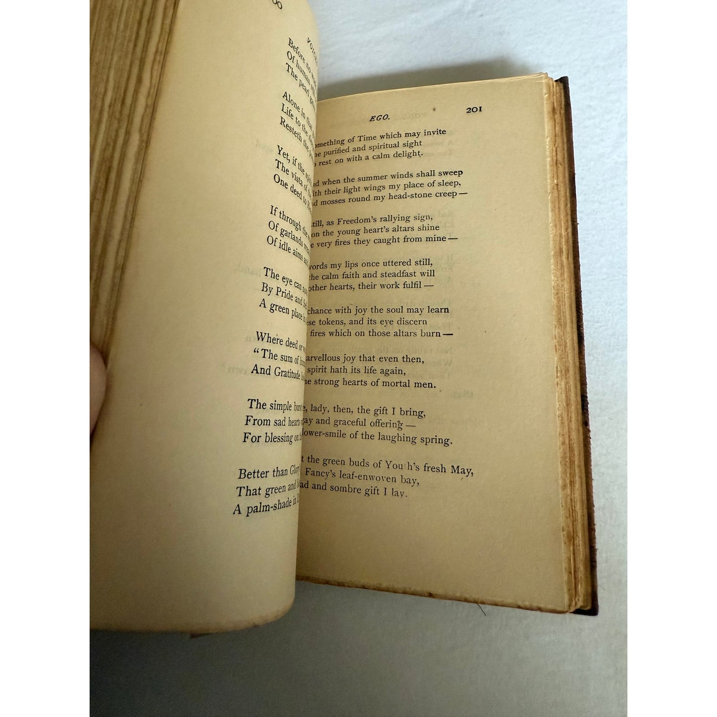 Whittier's Poems - John Greenleaf Whittier - 1893 - Leather Bound
