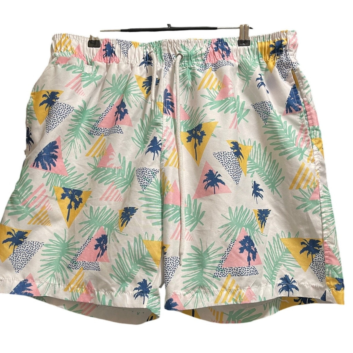 Free Planet Neon Tropical Swim Trunks - Men's Size XL