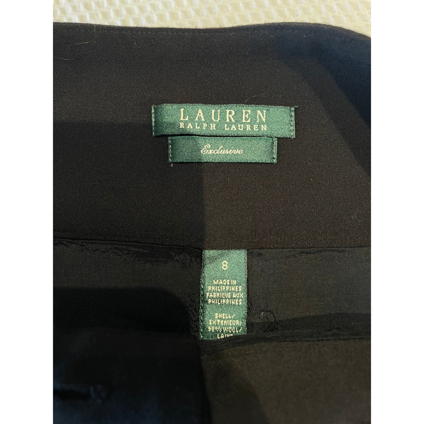 Lauren - Ralph Lauren - Exclusive - Size 8 - Belted Pencil Skirt