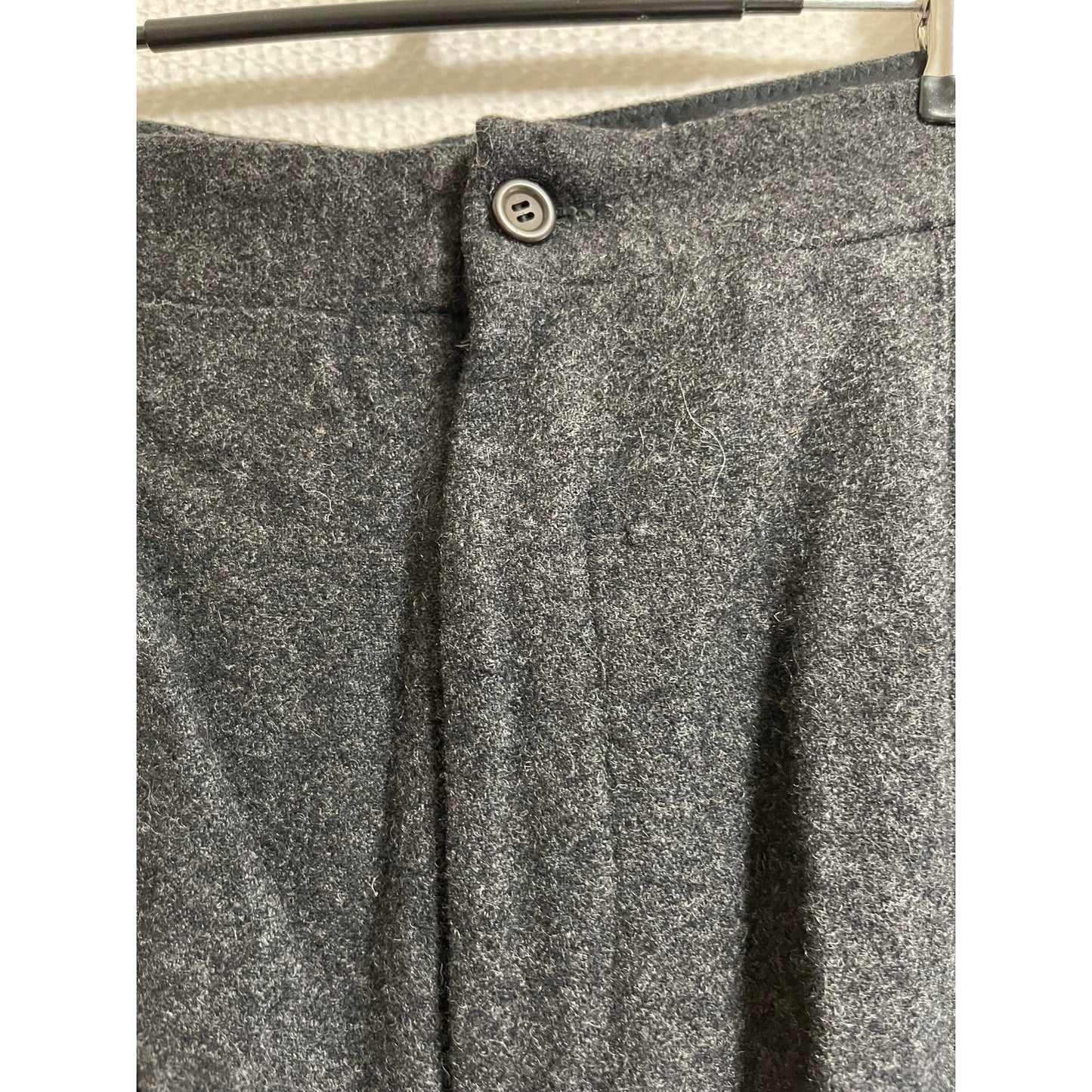 Vintage JG Hook Gray Women's Wool Blend Pants - Size 8