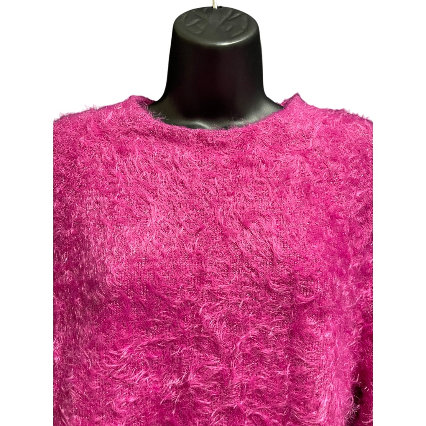 NWT Nic + Zoe Purple Pink Long Sleeve Sweater - $76.80 MSRP - Large