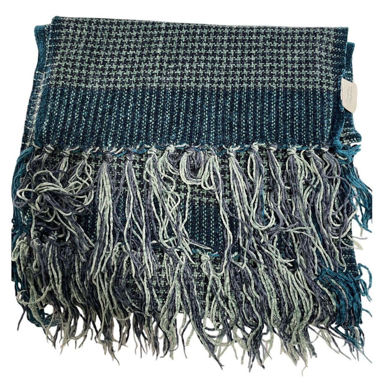 Twenty Degrees Blue Gay Plaid Unisex Scarf